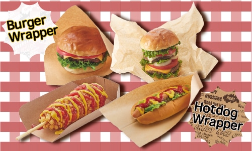 バーガー・ホットドック資材TOP画