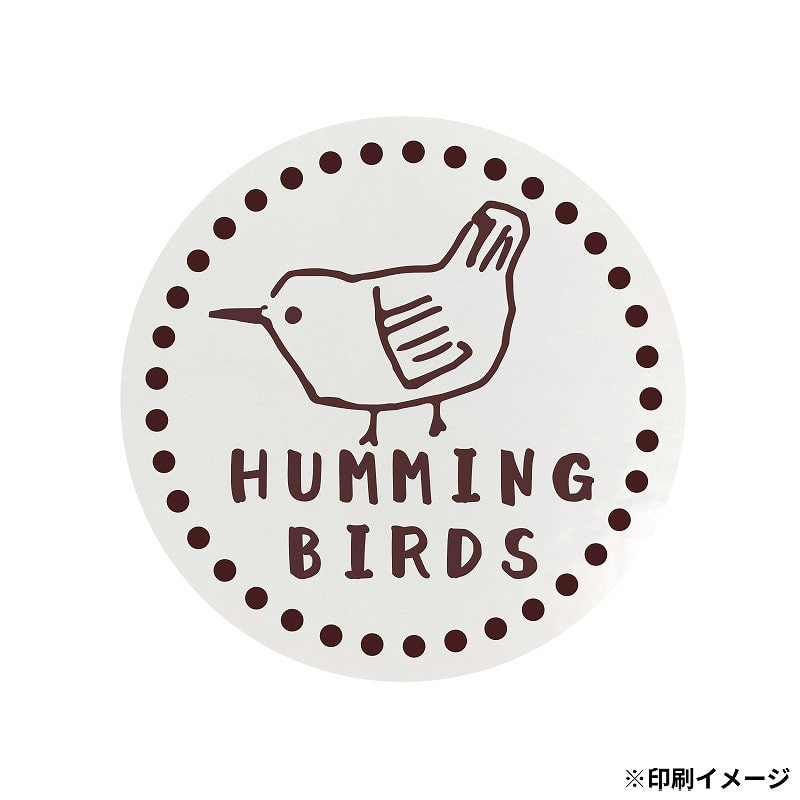 【オリジナル印刷】 特注シール 真円 φ45 1色印刷 10000枚