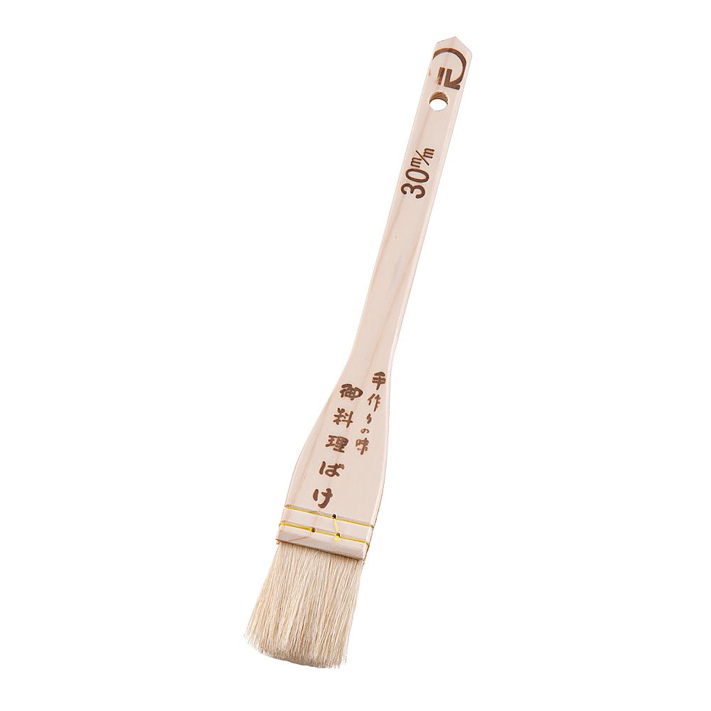 TKG SA木柄白ハケ(山羊毛) 30mm 1個(ご注文単位1個)【直送品】