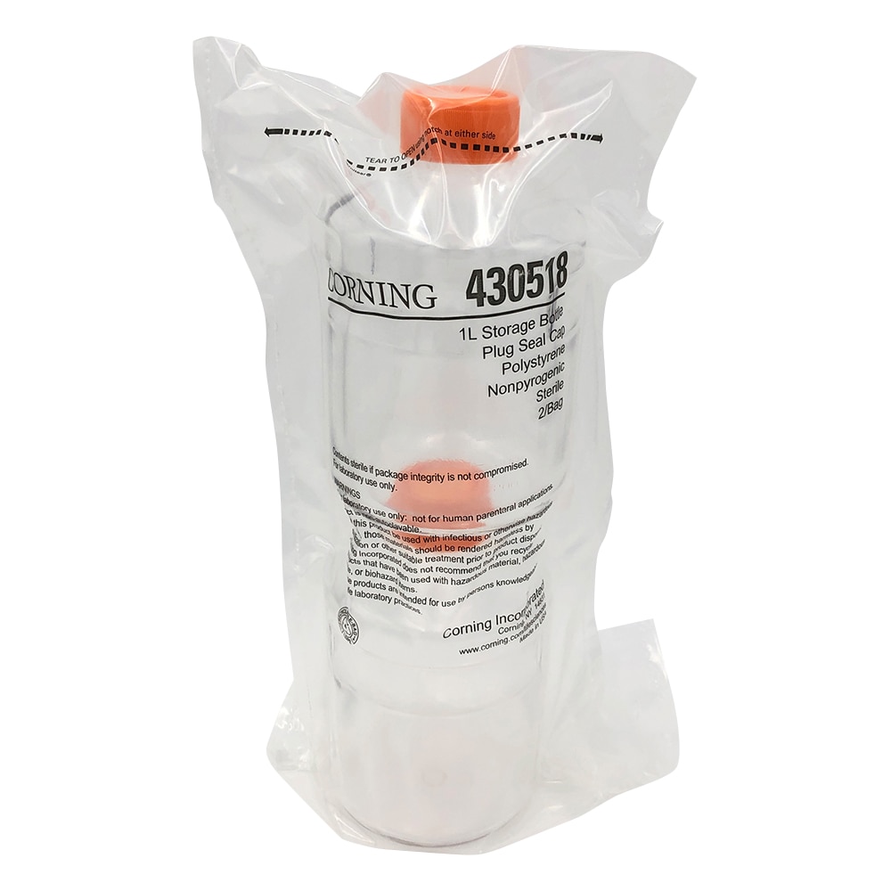 コーニング ストレージボトル 丸型 1000mL 1箱(24個入) 430518 1箱(ご注文単位1箱)【直送品】