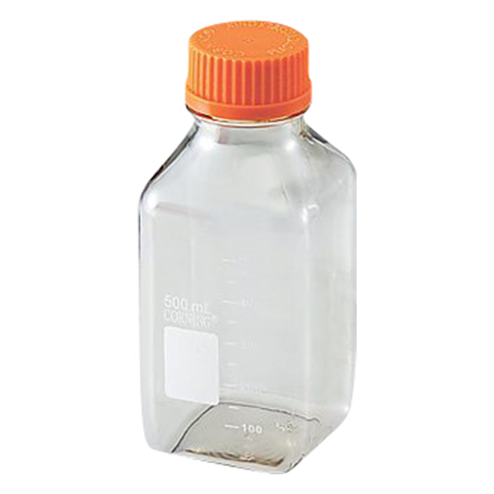 コーニング ストレージボトル 角型 500mL 1箱(24個入) 431432 1箱(ご注文単位1箱)【直送品】