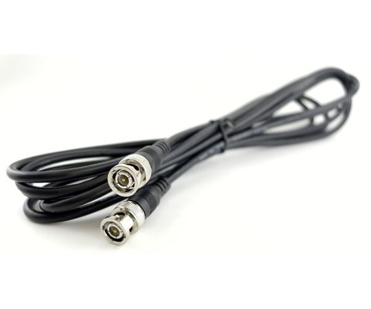 アズワン BNC-BNCケーブル 1m BNC-CB-1.0M-BK 1本(ご注文単位1本)【直送品】