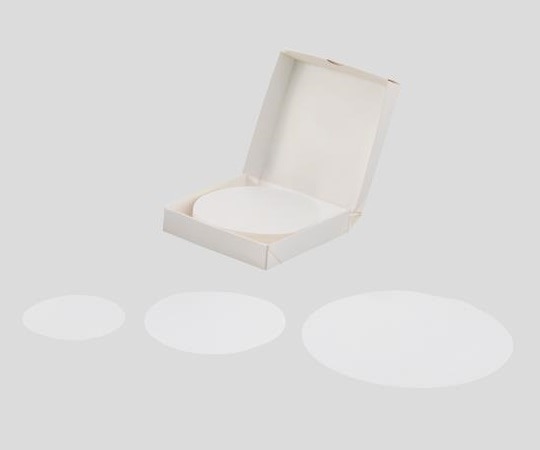 アズワン 定性濾紙（アズフィル） 12.5cm 10212.5 1箱（100枚入）　 1箱（ご注文単位1箱）【直送品】