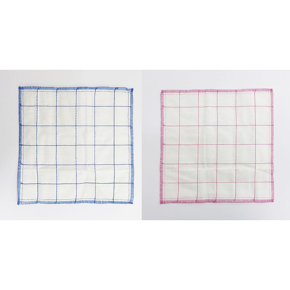 東和産業 抗菌かや織ふきん(2枚入) 1セット(ご注文単位1セット)【直送品】