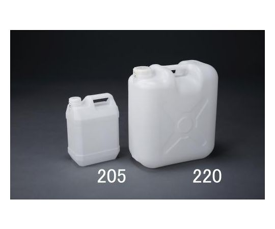 エスコ 5L ポリタンク(封印キャップ) EA508AV-205 1個(ご注文単位1個)【直送品】