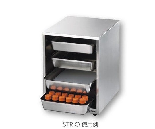 アズワン ステンレストレーラック オープンタイプ STR-O 1台(ご注文単位1台)【直送品】