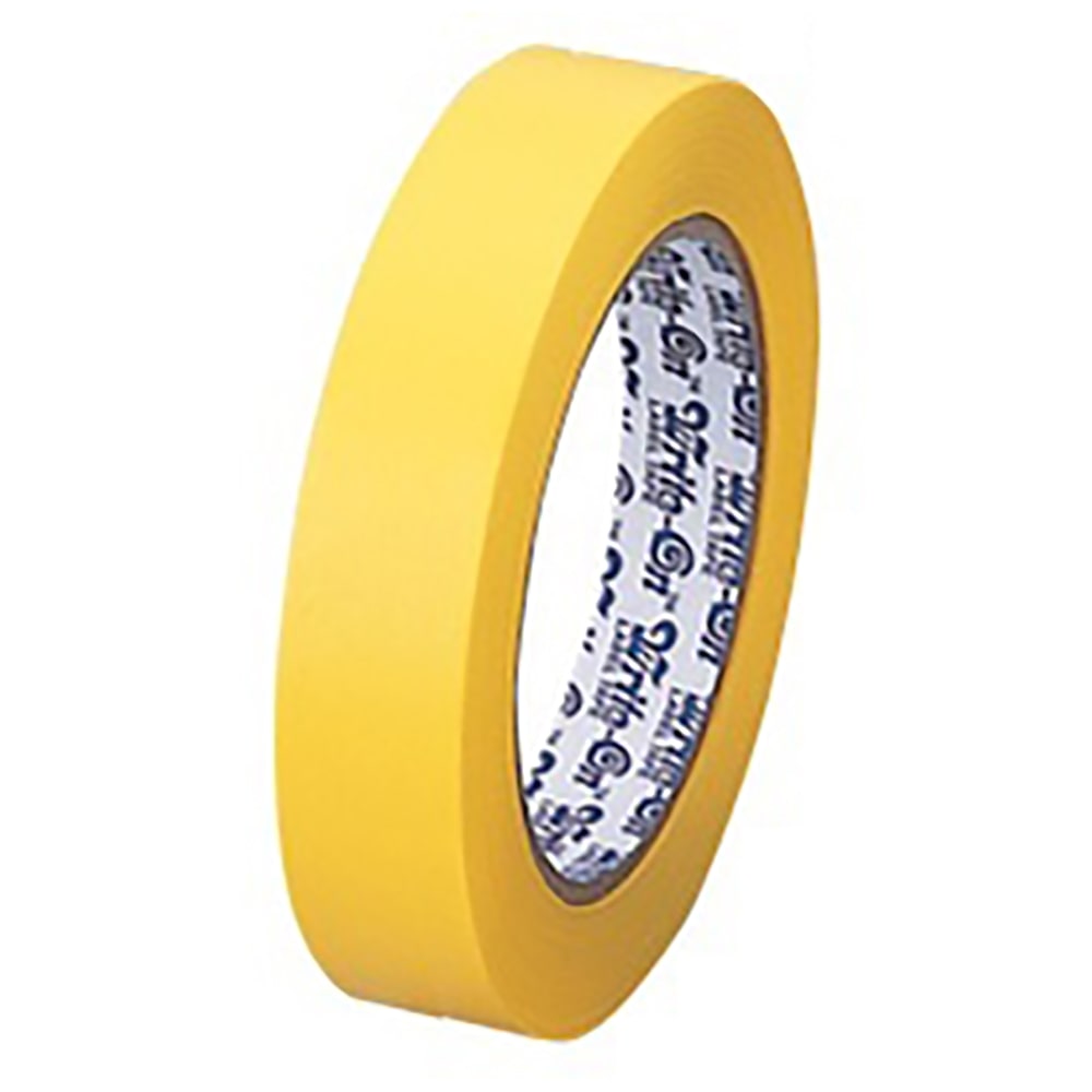 アズワン ライトオン(R)テープ 25.4mm 黄 F13485-0100 1巻(ご注文単位1巻)【直送品】