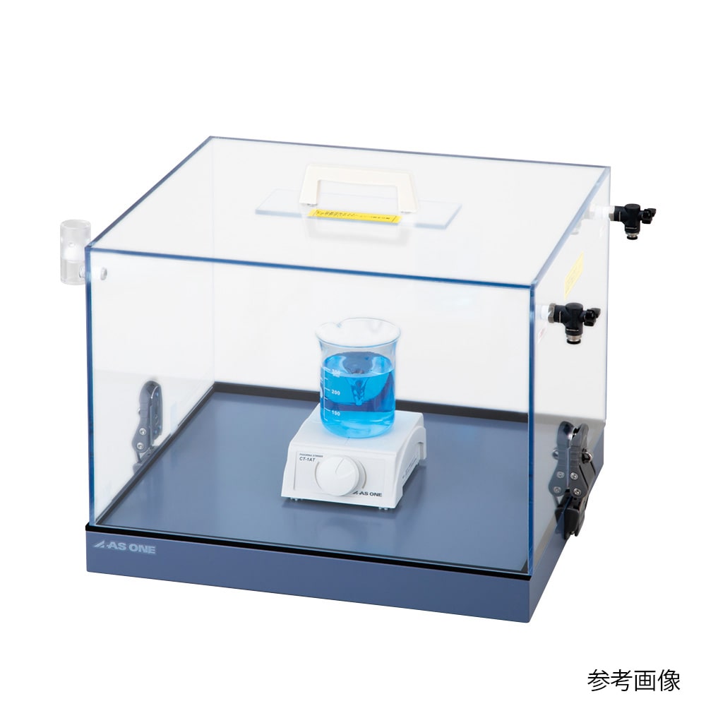 アズワン ガス置換ボックス 600×500×395mm GTB-105 1個(ご注文単位1個)【直送品】
