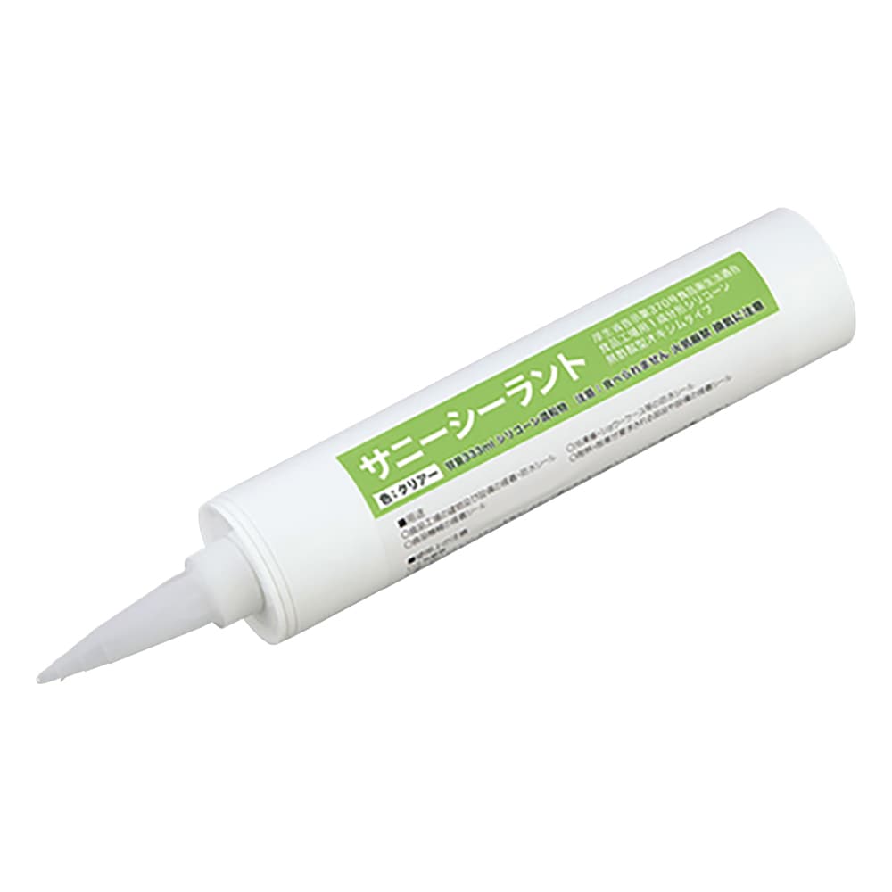 アズワン 食品機械用シリコンシーラント(サニーシーラント) NSS-30C 1個(ご注文単位1個)【直送品】