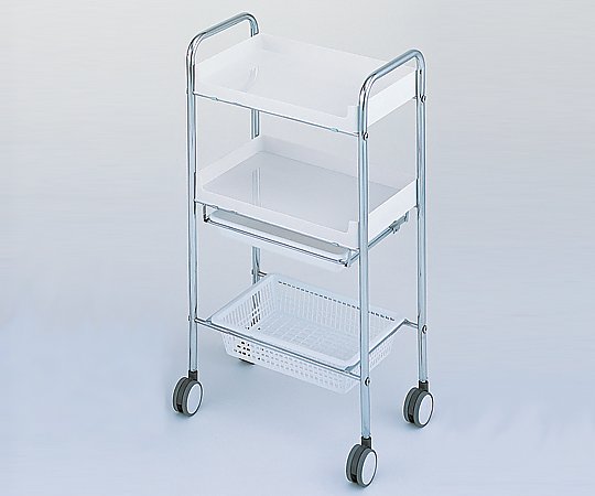 アズワン カラーセット台(C-161) ホワイト 485×300×895mm 11611 1台(ご注文単位1台)【直送品】