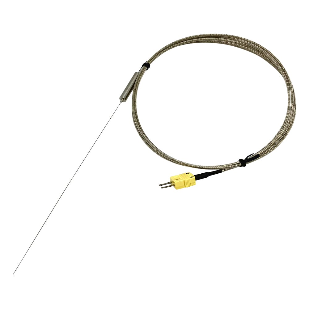 アズワン 極細K熱電対(シース型・コネクター付き) リード線有り DS-1200-N 200 1本(ご注文単位1本)【直送品】