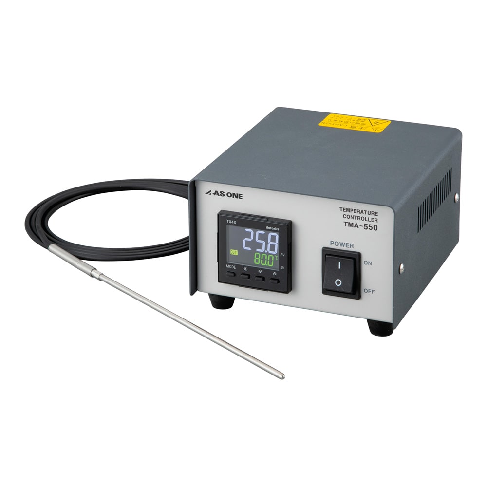 アズワン デジタル高精度温度調節器 0.0~200.0℃ PID制御 TMA-550P 1個(ご注文単位1個)【直送品】