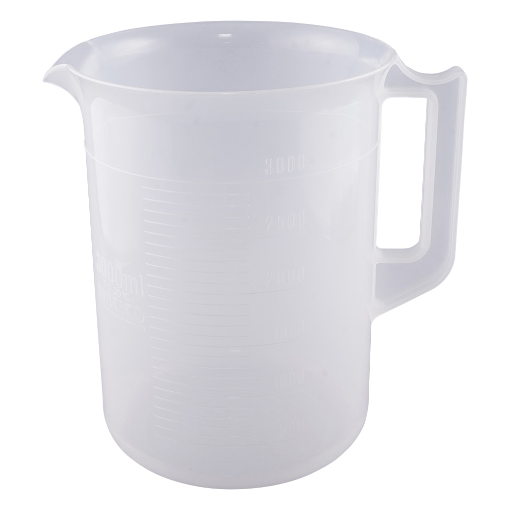 ニッコー・ハンセン PP計量カップ 3L 1個　3007-08 1個（ご注文単位1個）【直送品】