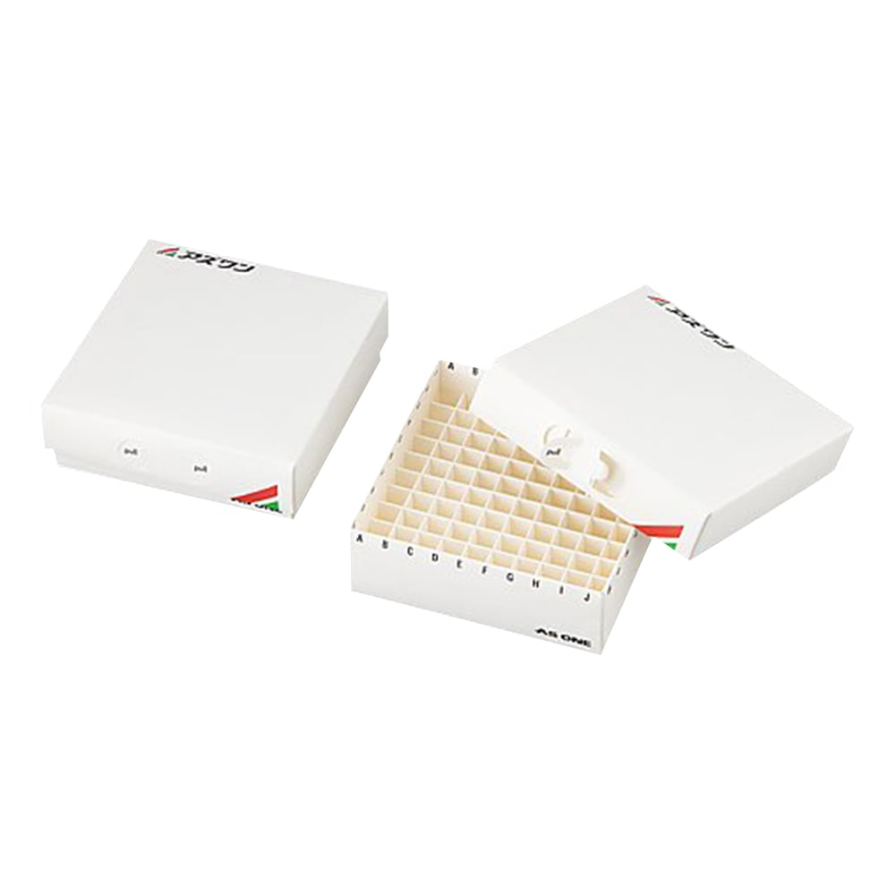 アズワン フリーズボックス φ10~12mm 取手付き(フタ)1袋(10個入) AOF-11 1袋(ご注文単位1袋)【直送品】