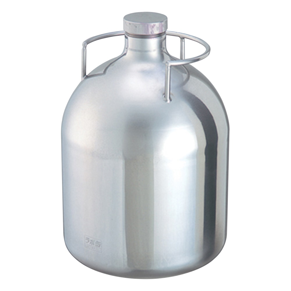 スギヤマゲン 把手付ステンレスボトル(ラボ缶(R)) 5L LC-05R 1個(ご注文単位1個)【直送品】
