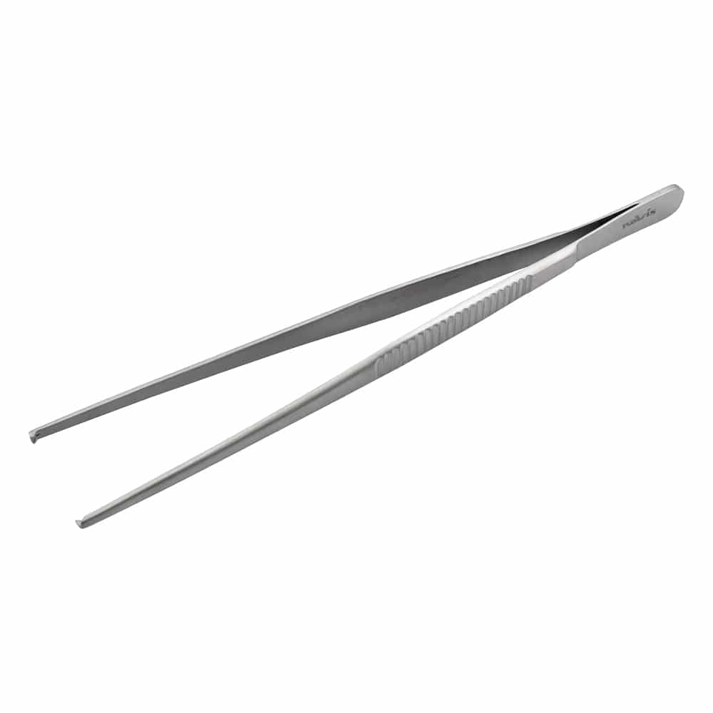 ナビス(アズワン) ピンセット(中波) 有鈎 230mm 1本(ご注文単位1本)【直送品】