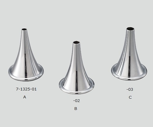 ナビス(アズワン) 耳鏡(ハルトマン) 先端内径×基部外径×高さ φ3×25×35 04-064-A 1本(ご注文単位1本)【直送品】