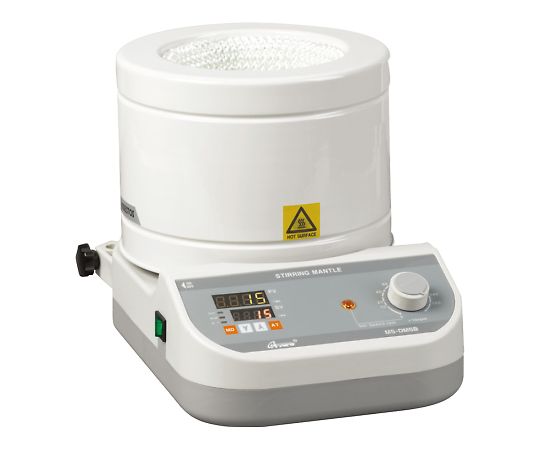 アズワン ビーカー用マントルヒータースターラー デジタル温度調節器付き 1000mL MS-DMSB-10 1台(ご注文単位1台)【直送品】