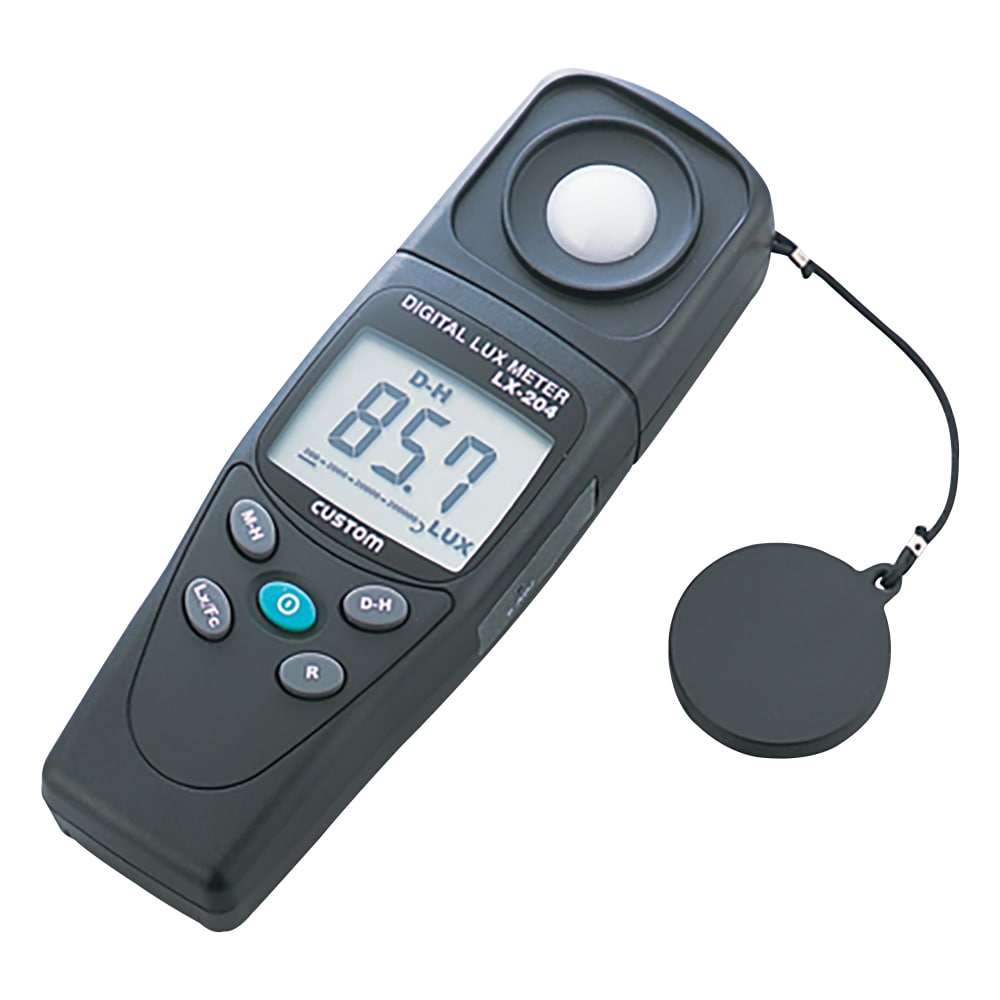 カスタム デジタル照度計 LX-204 1台(ご注文単位1台)【直送品】