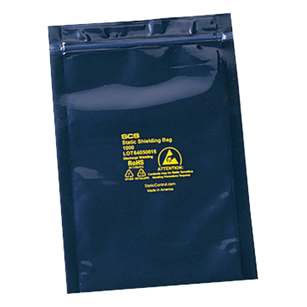 アズワン ESDシールドバッグ(4層タイプ) ジッパー付き 200×300×0.076 1箱(100枚入) 295ST812 1箱(ご注文単位1箱)【直送品】