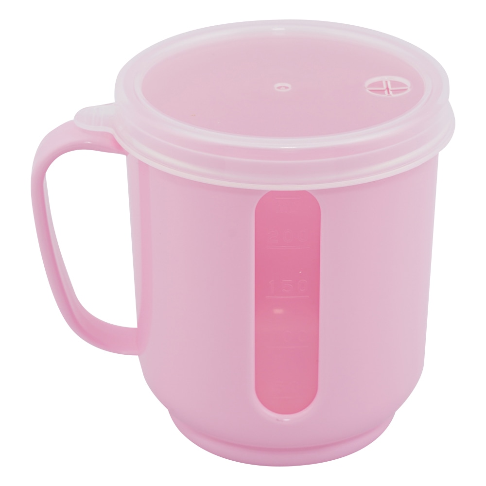 小森樹脂 窓付きメモリーコップ ピンク 1個(ご注文単位1個)【直送品】