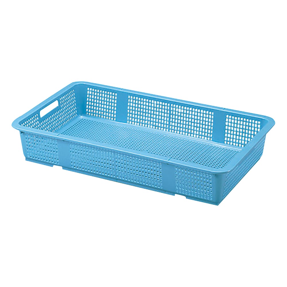 アズワン 洗浄用バスケット (PP製) K-10 101430-00-BLL 1個(ご注文単位1個)【直送品】