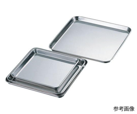 赤川器物製作所 AG 18-0正角盆 27cm 1個(ご注文単位1個)【直送品】