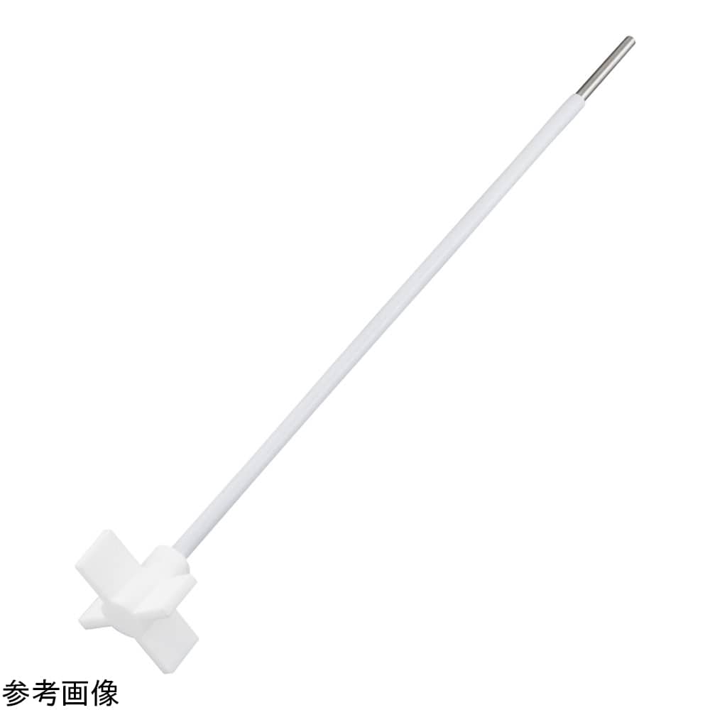 アズワン PTFE攪拌棒(十字羽根)φ8×400mm SB-CR400 1個(ご注文単位1個)【直送品】