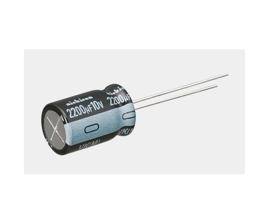 ニチコン アルミ電解コンデンサ 470μF 35V dc 1袋(5個入) UVK1V471MPD 1袋(ご注文単位1袋)【直送品】