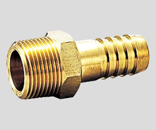 フローバル 黄銅製ホースニップル 1/8×8 GHN(R)-0108 1個(ご注文単位1個)【直送品】