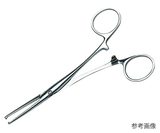 アズワン コッヘル止血鉗子直有鈎 185mm No.21 1本(ご注文単位1本)【直送品】