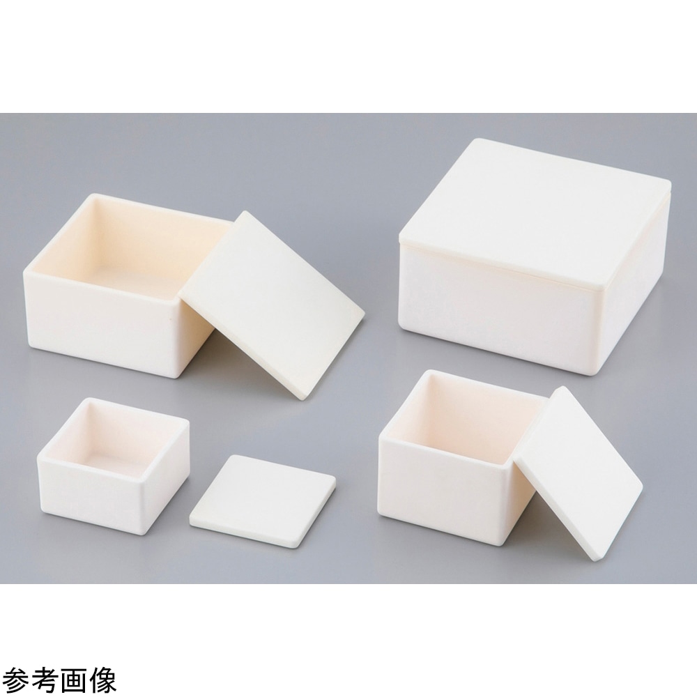 アズワン アルミナ焼成用容器 本体 70角　 1個（ご注文単位1個）【直送品】