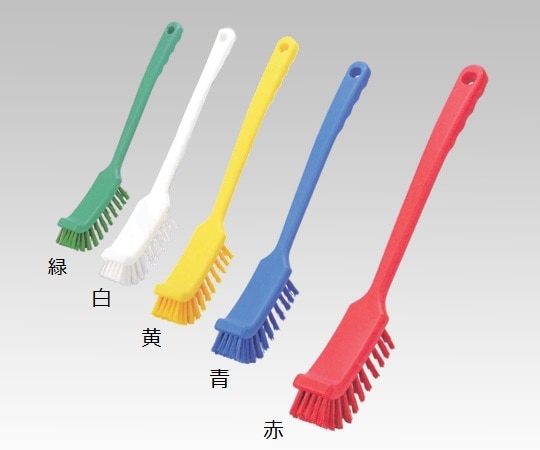 高砂 ロングハンドルブラシ　ハード　イエロー　55818 1本（ご注文単位1本）【直送品】
