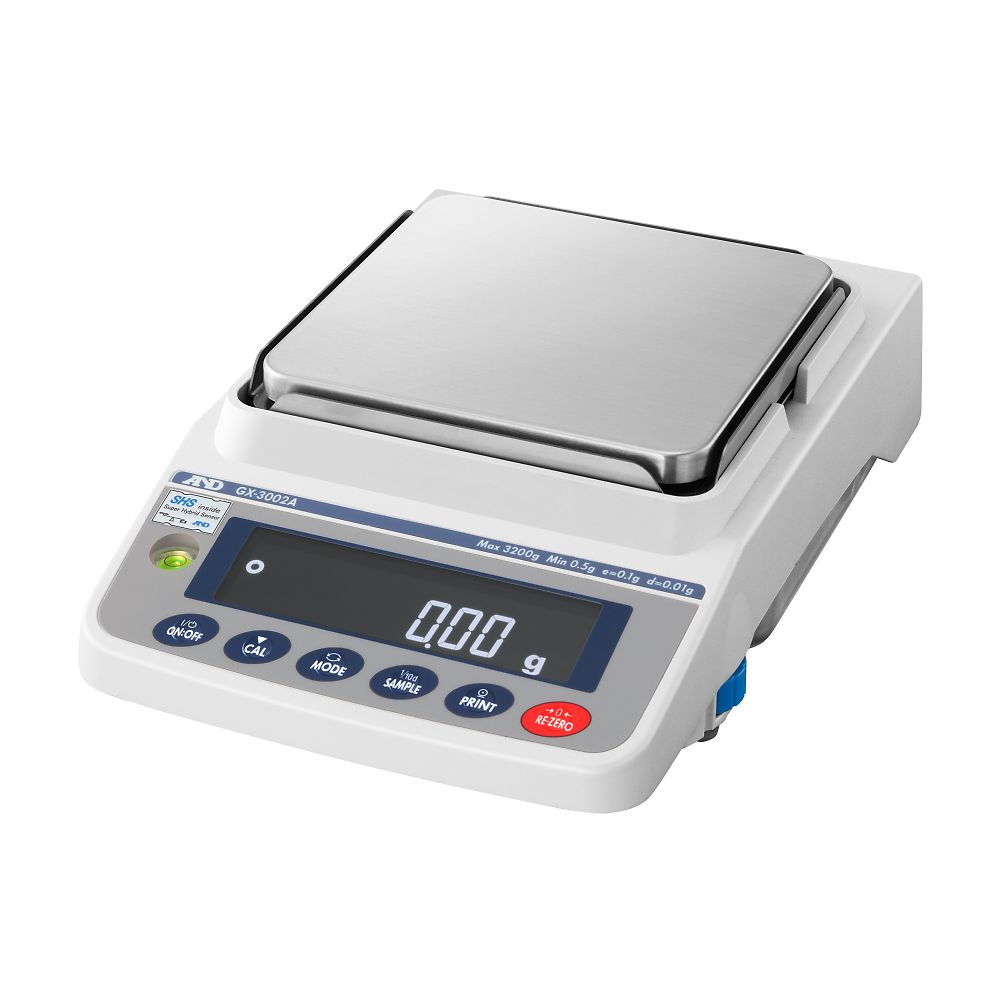 エー・アンド・デイ 校正用分銅内蔵型天びん GX-Aシリーズ ひょう量:3200g 最小表示:0.01g GX-3002A 1台(ご注文単位1台)【直送品】