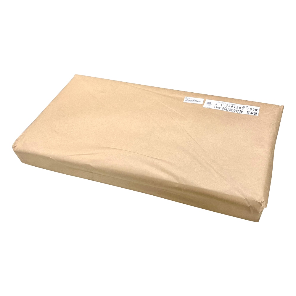 アズワン ポリ袋 0.1mm厚 550×900 100枚 1袋(ご注文単位1袋)【直送品】