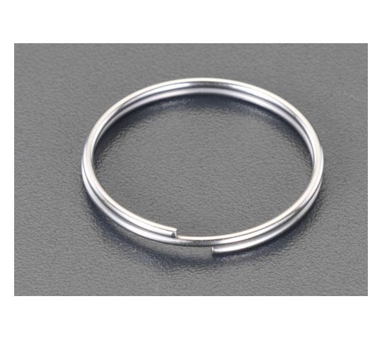 エスコ 1.2x22.0mm 2重リング(ステンレス製/10個) EA638DP-22B 1袋(ご注文単位1袋)【直送品】