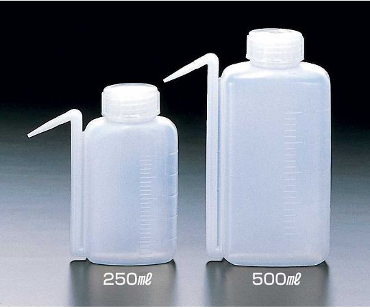 サンプラテック エコノ角型洗浄瓶 250mL 02115 1本(ご注文単位1本)【直送品】