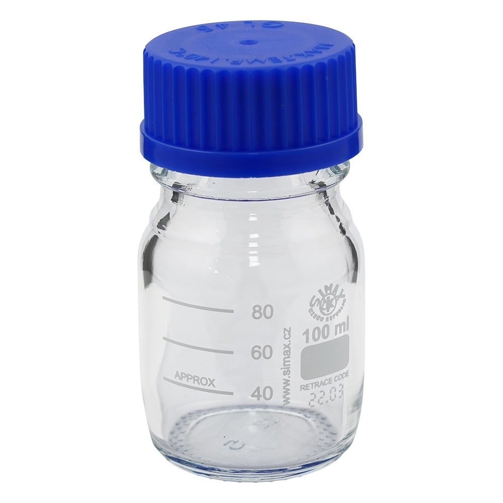 アズワン ネジ口メディウム瓶2070 100mL 2070 M/100 1個(ご注文単位1個)【直送品】