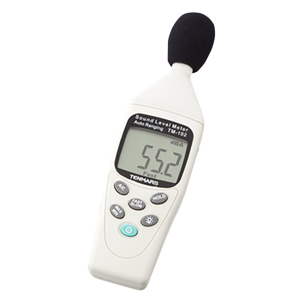 Tenmars 騒音計 TM-102 1台(ご注文単位1台)【直送品】