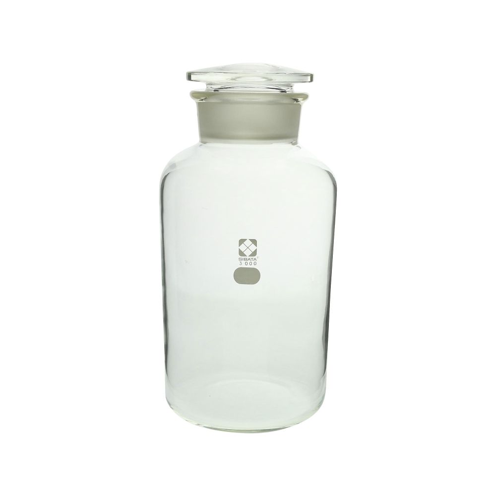 柴田科学 試薬びん 広口 3000mL 017050-3000 1個(ご注文単位1個)【直送品】