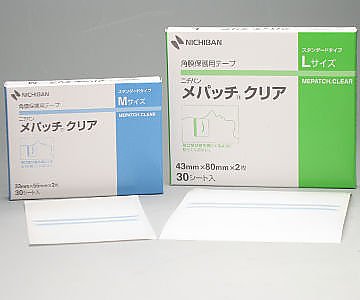 ニチバン メパッチクリア 1箱(2枚×30シート入) M 1箱(ご注文単位1箱)【直送品】