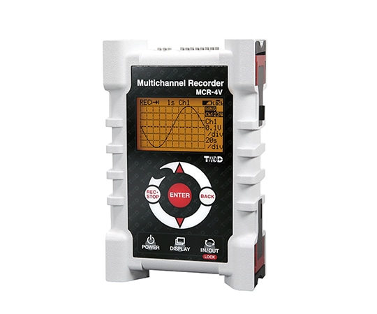 ティアンドデイ 電圧4chデータロガー MCR-4V 1個(ご注文単位1個)【直送品】