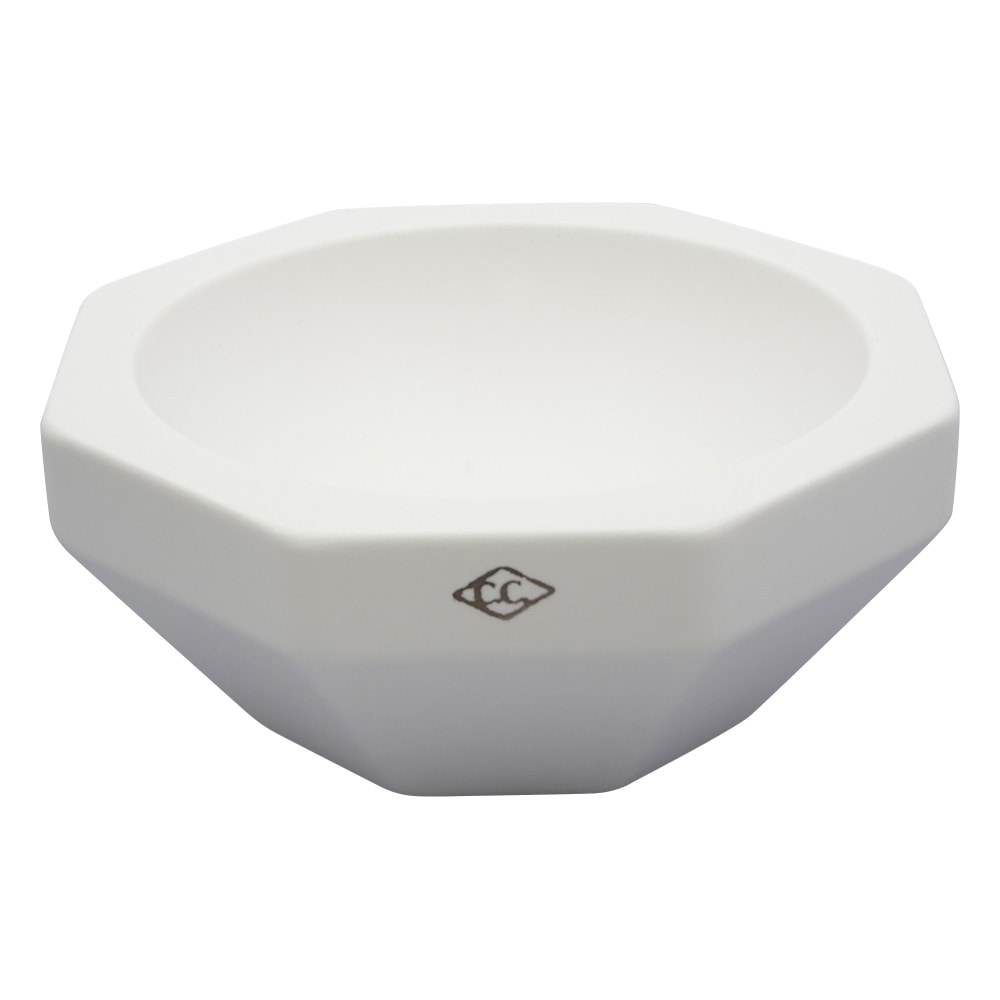 ニッカトー アルミナ角形乳鉢 140×φ107mm HD-2 1個(ご注文単位1個)【直送品】
