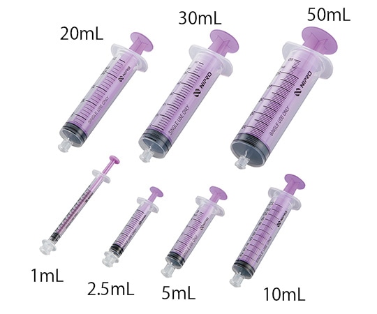 ニプロ ENシリンジ(キャップなし) 電子線滅菌(個包装) 30mL 50本入 60-081 1箱(ご注文単位1箱)【直送品】