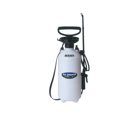 フルプラ プレッシャー式噴霧器 除草剤用 エンプラ製 6L 45cm ノズル付 No.8261 1個(ご注文単位1個)【直送品】