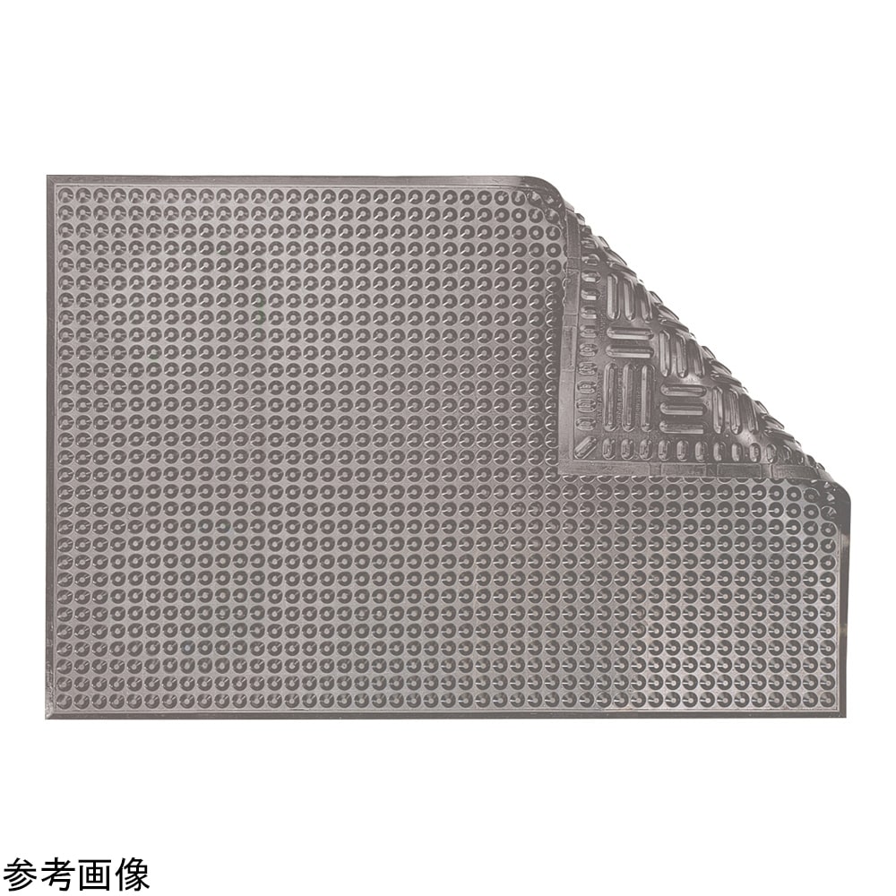 アズワン エルゴマット(Hygiene)グレー 600×900×11mm 4665404 1個(ご注文単位1個)【直送品】