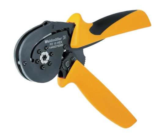 日本ワイドミュラー 圧着工具 PZ 10 HEX 圧着範囲0.14~10sqmm 1445070000 1丁(ご注文単位1丁)【直送品】