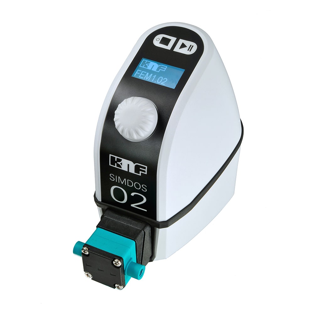 ケー・エヌ・エフ 耐食型ダイアフラム定量ポンプ(SIMDOS02) 20mL/min FEM1.02KT.18S 1台(ご注文単位1台)【直送品】