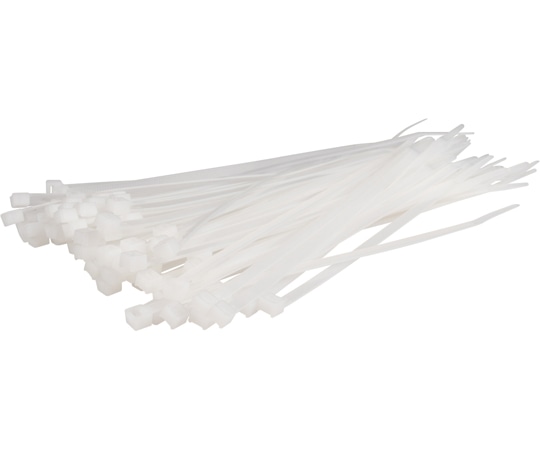 紺屋商事 結束バンド ケーブルタイ 屋内用 白 200×幅4.8mm 100本入 01281200 1パック(ご注文単位1パック)【直送品】