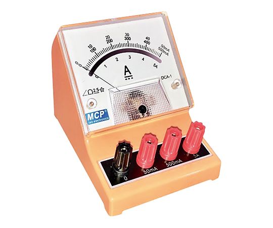 Shanghai MCP アナログ指示計 直流電流計 0-50mA-500mA-5ADCA-1 1個 (ご注文単位1個) 【直送品】